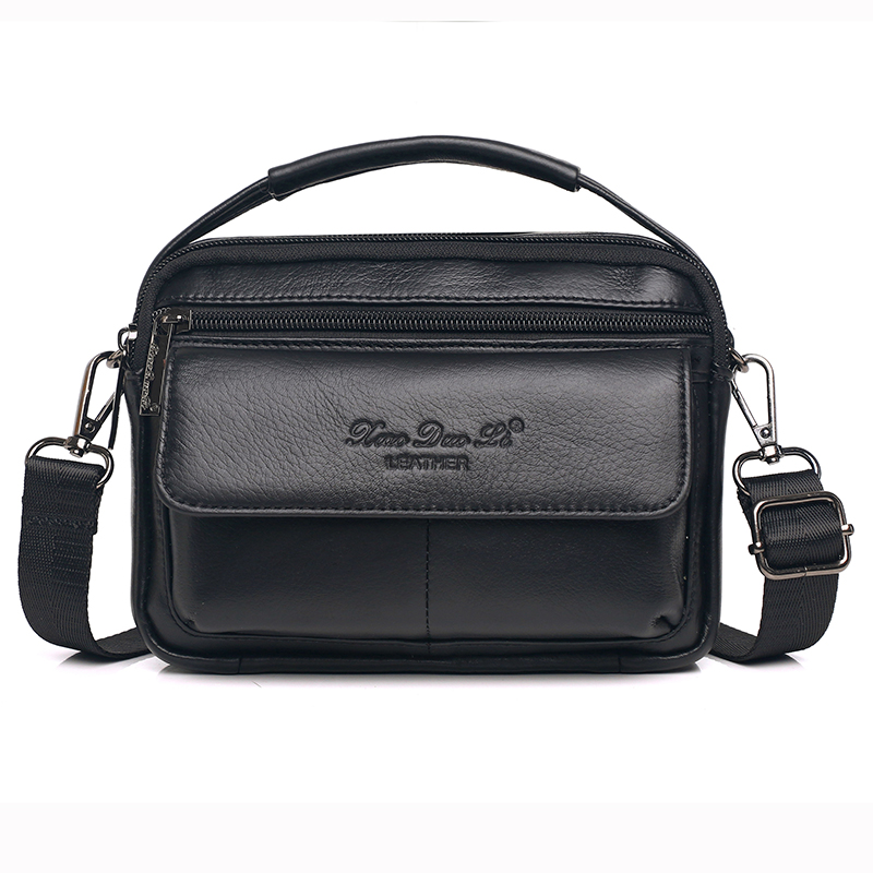 Leatherwork Fasteners - Men Messenger Crossbody Shoulder Bags Genuine