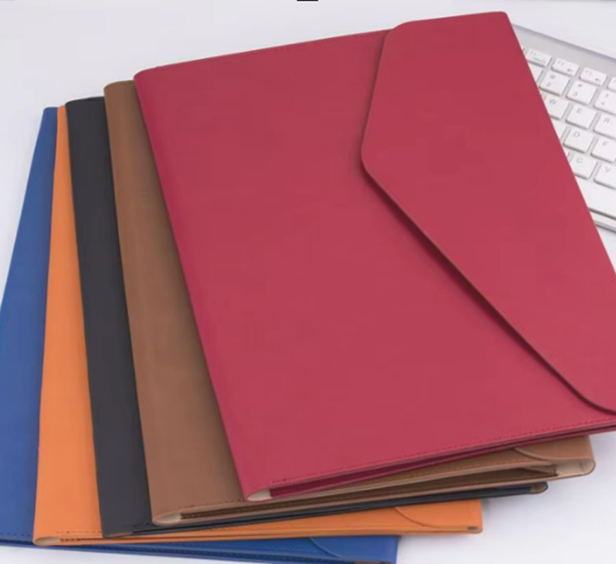 Leather Work Folder - Sharkbang PU Leather Business A4 File