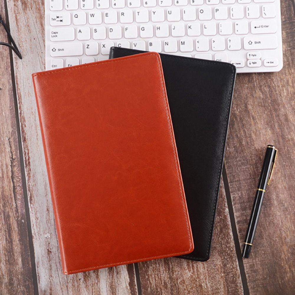 PU Leather A5 File Folder With - Leather Work Folder ulasan dan harga