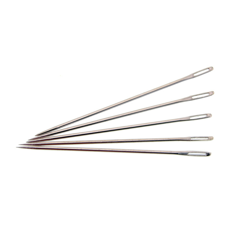 100Pcs/lot Large Eye Blunt Sew - Leatherwork Thread ulasan dan harga