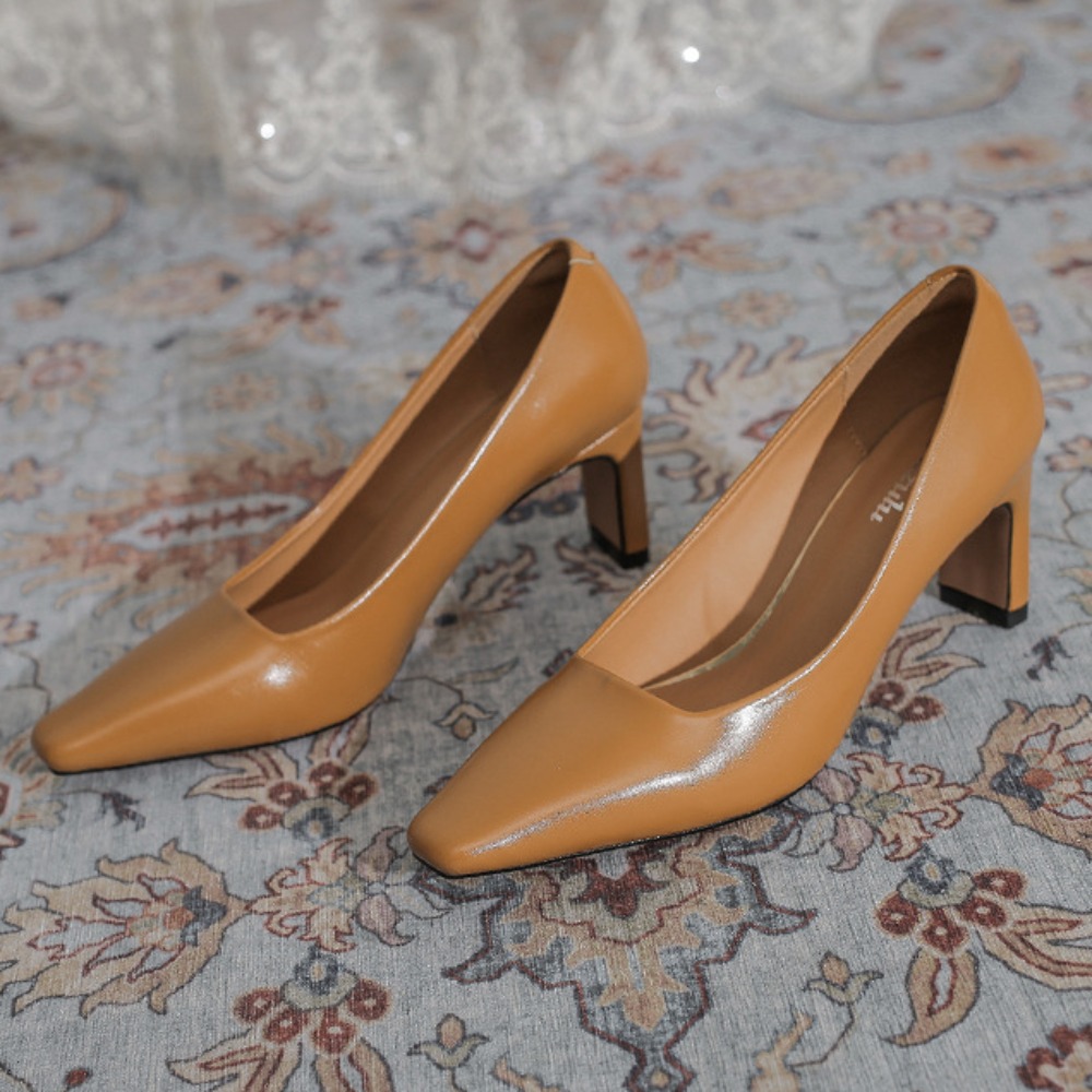 High Heels Women's New Profess - Leatherwork In French ulasan dan harga