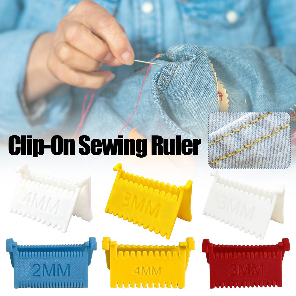 Clip-On Sewing Ruler 2/3/4MM S - Leatherwork Thread ulasan dan harga