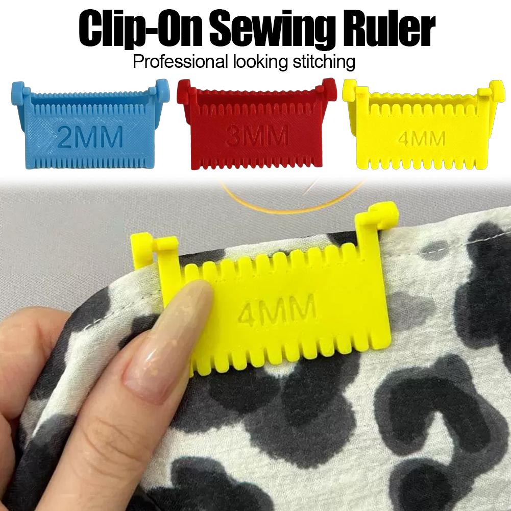 Clip-On Sewing Ruler 2/3/4MM S - Leatherwork Thread ulasan dan harga