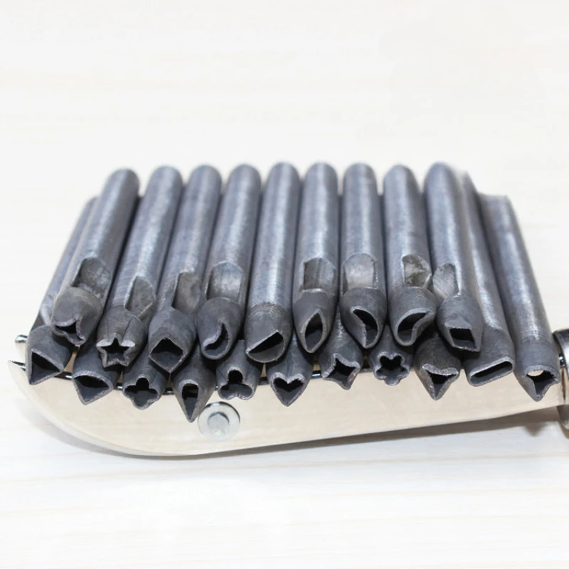 20pcs 5mm Iron Irregular Flowe - Leatherwork Manual ulasan dan harga