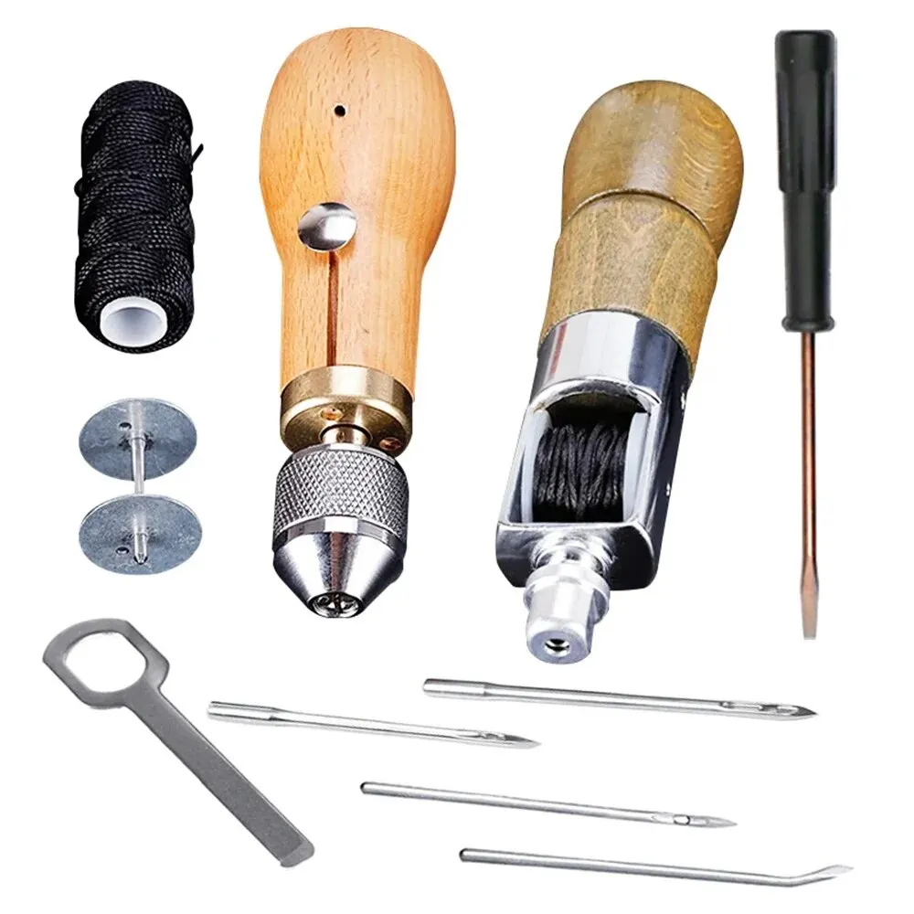 DIY Leather Sewing Awl Kit Wax - Leatherwork Thread ulasan dan harga