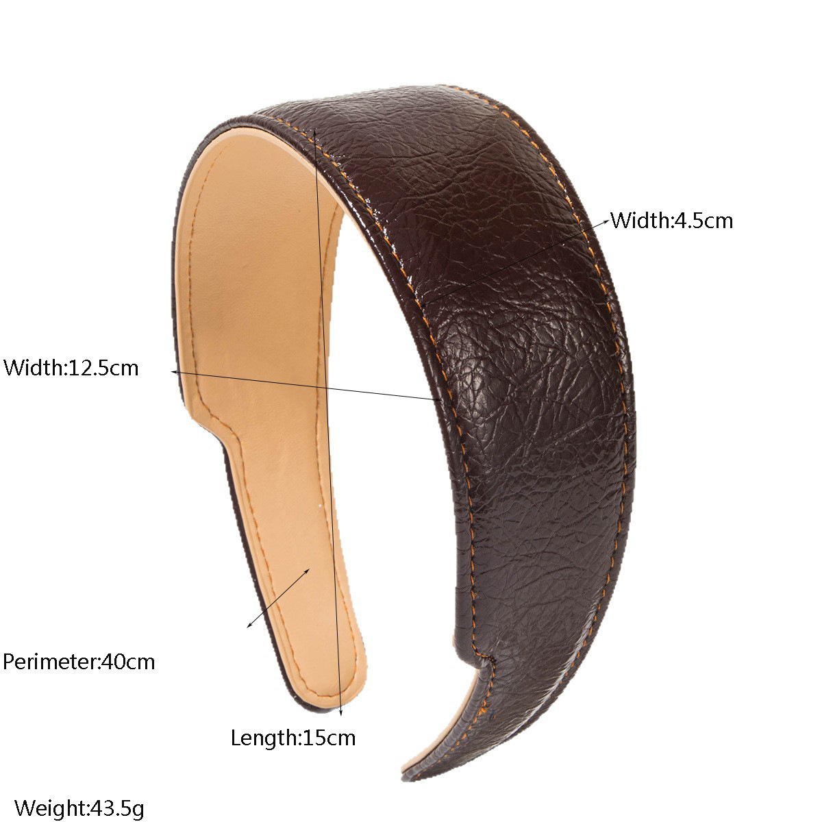 Elegant Korean Style Leather H - Leatherwork Rings ulasan dan harga