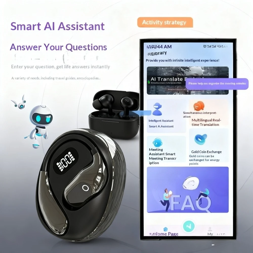 Wireless Earphones Stereo Soun - Leatherwork Manual ulasan dan harga