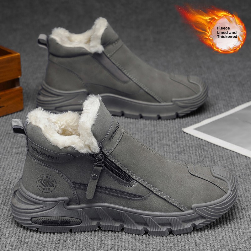 Men's Winter High-Top Work Boo - Leather Work Youtube ulasan dan harga