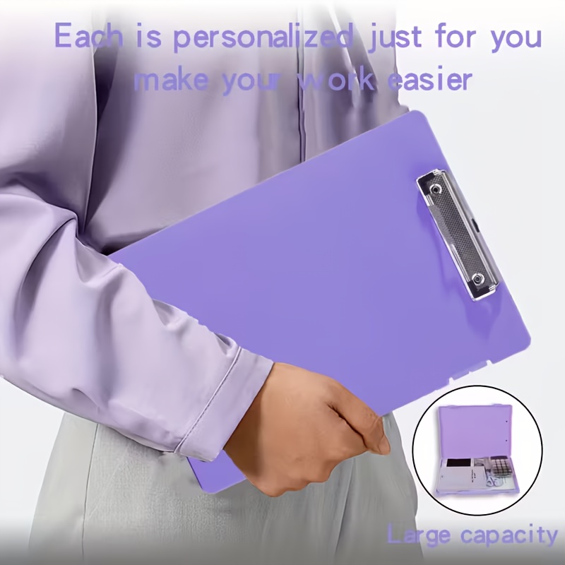 Clipboards with Storage, Plast - Leather Work Folder ulasan dan harga