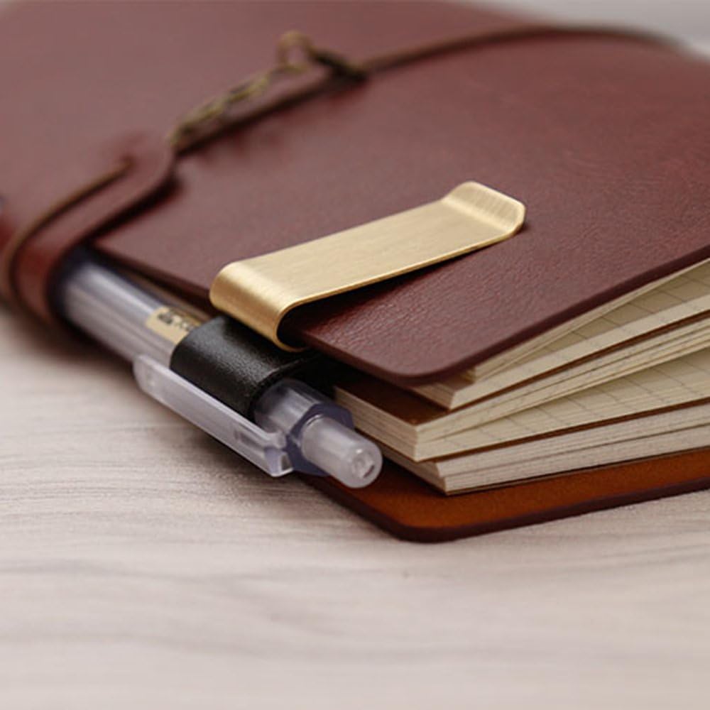 Handmade Leather Brass Stainle - Leather Work Folder ulasan dan harga