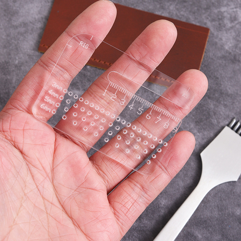 4mm Thickened Transparent Acry - Leatherwork Manual ulasan dan harga
