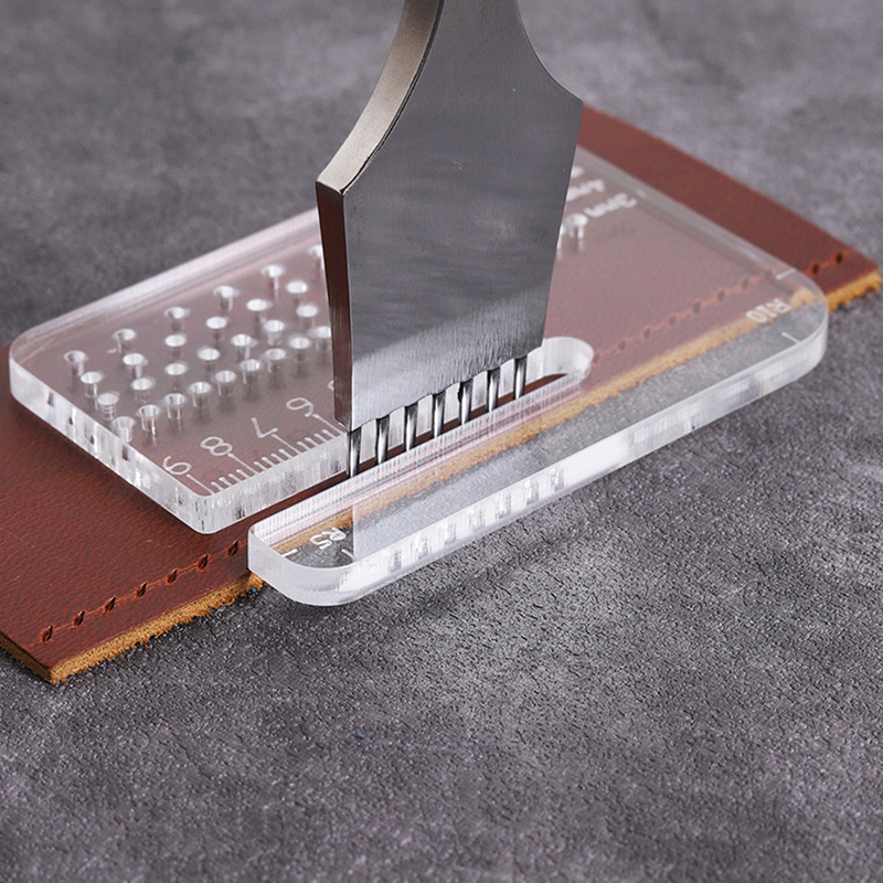 4mm Thickened Transparent Acry - Leatherwork Manual ulasan dan harga