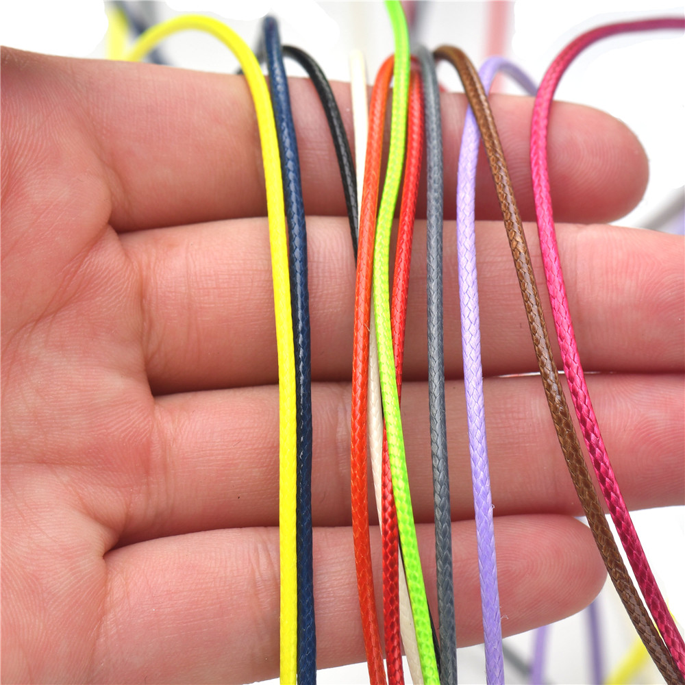 10M/11Yards 1.5mm Korean Waxed - Leatherwork Thread ulasan dan harga