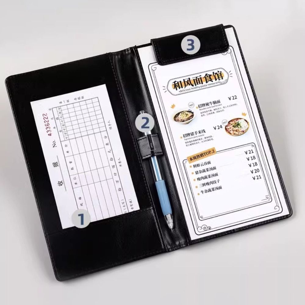 Portable PU Leather A6 File Fo - Leather Work Folder ulasan dan harga