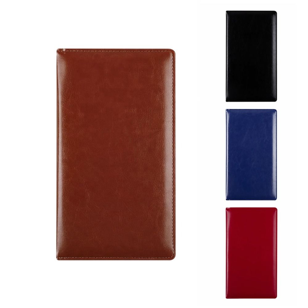 Portable PU Leather A6 File Fo - Leather Work Folder ulasan dan harga