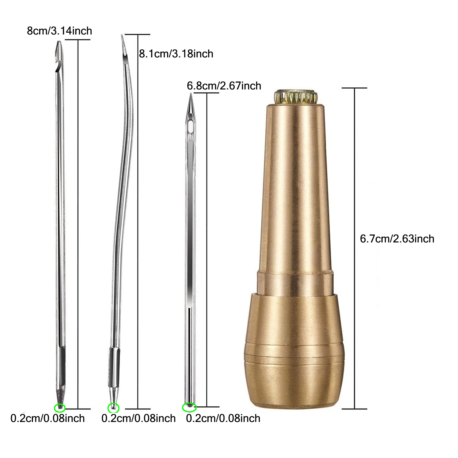 Leather Sewing Kit DIY Leather - Leatherwork Thread ulasan dan harga