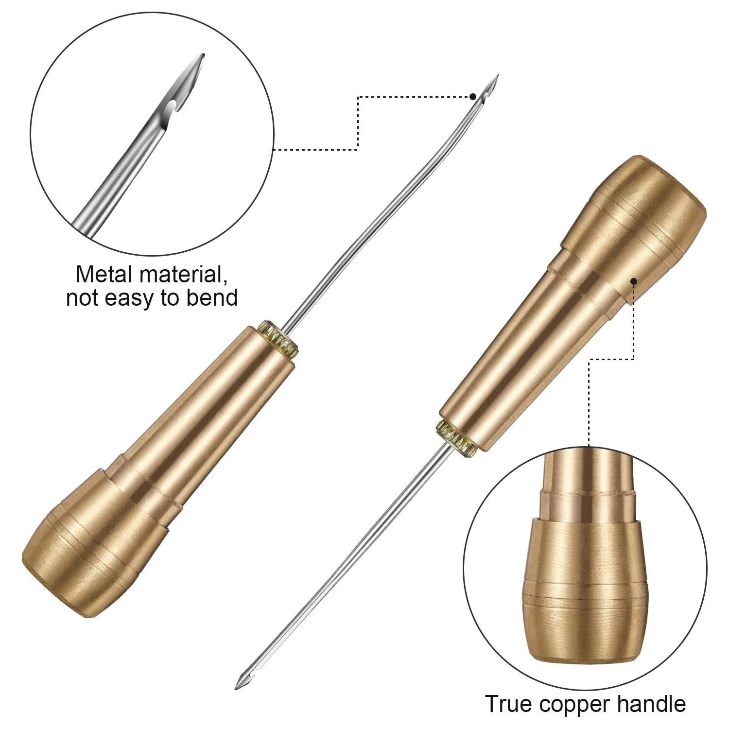 Leather Sewing Kit DIY Leather - Leatherwork Thread ulasan dan harga