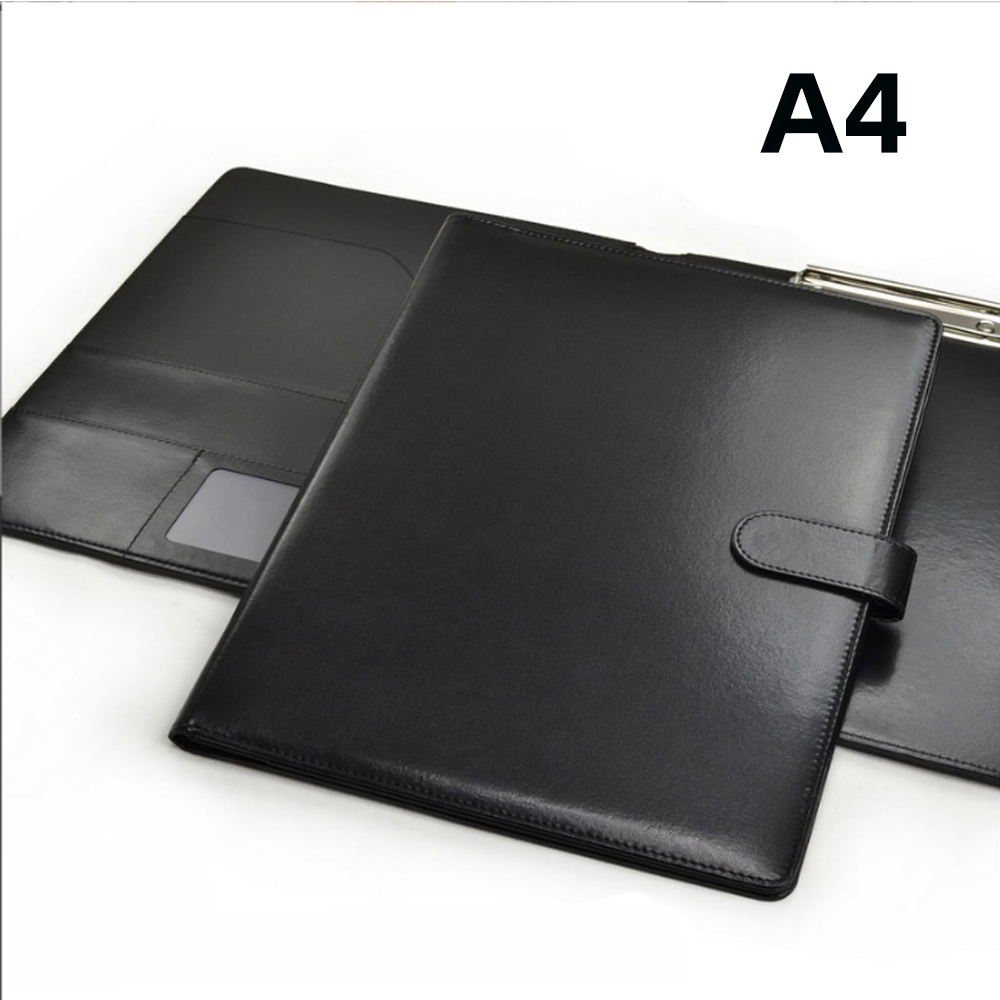 A4 Conference Folder Business  - Leather Work Folder ulasan dan harga
