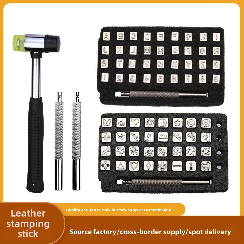 Leather Hand Stamping Stick Ma - Leatherwork Manual ulasan dan harga