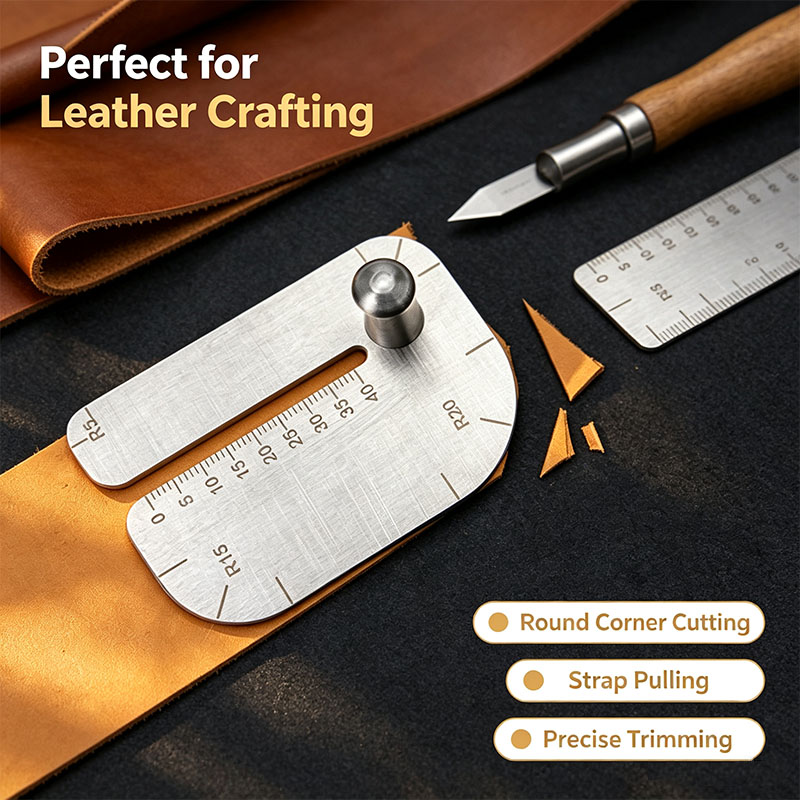 1PCS Leather Pulling Traction  - Leatherwork Manual ulasan dan harga