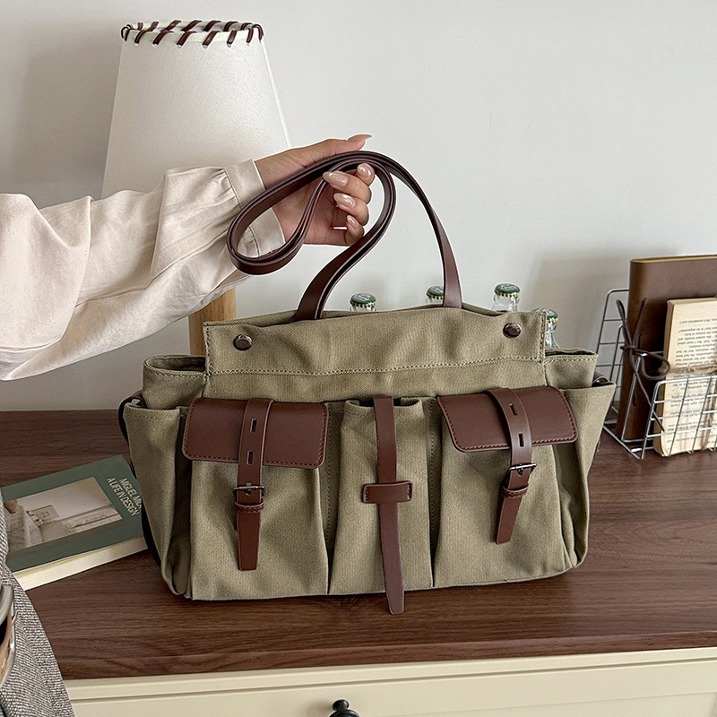 Vintage Canvas Splicing Leathe - Leatherwork Thread ulasan dan harga