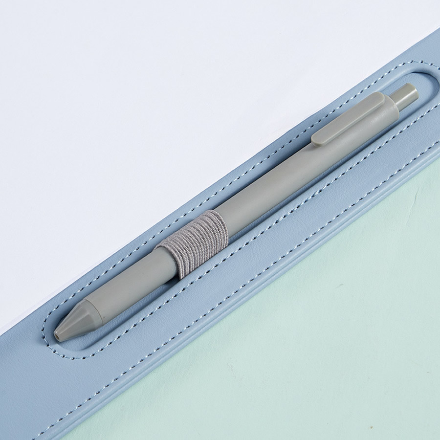 A4 Leather Writing Clip, Busin - Leather Work Folder ulasan dan harga