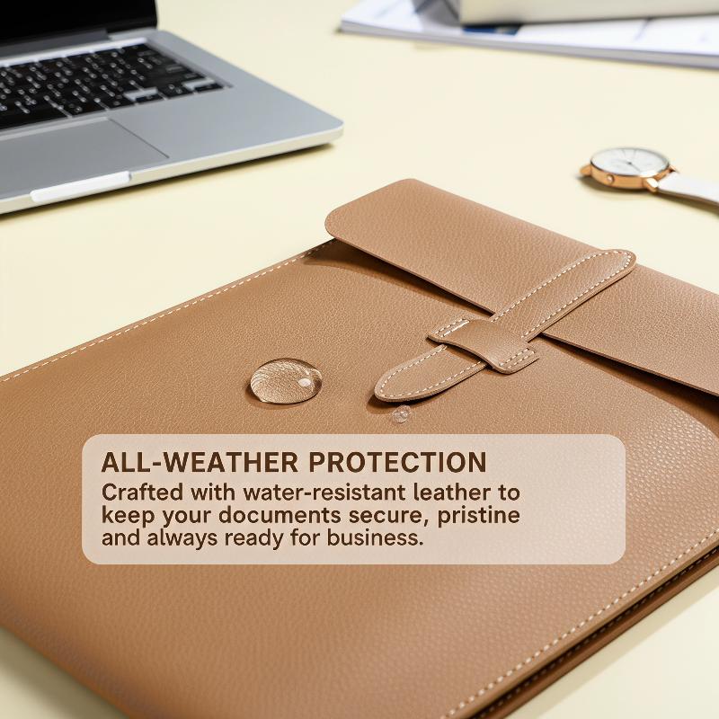 A4 Premium Vertical Leather Do - Leather Work Folder ulasan dan harga