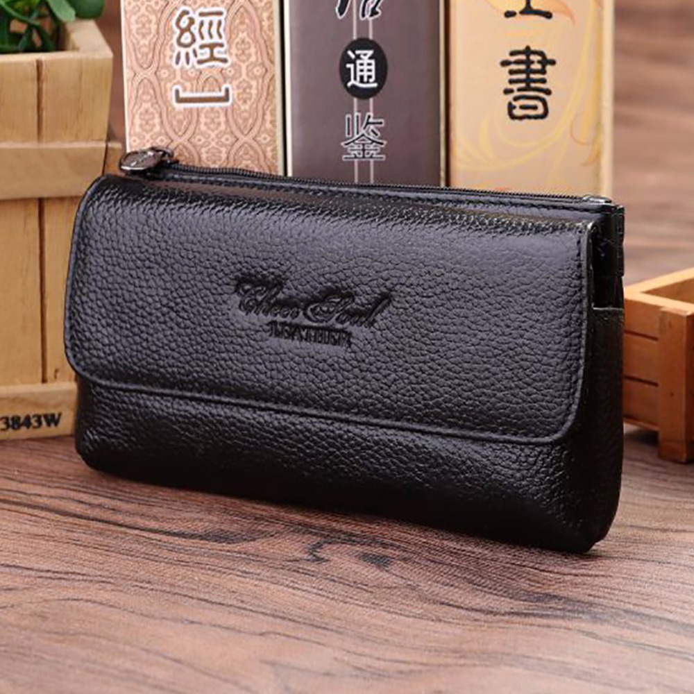 Men Fanny Waist Pack Belt Hip  - Leatherwork Fasteners ulasan dan harga