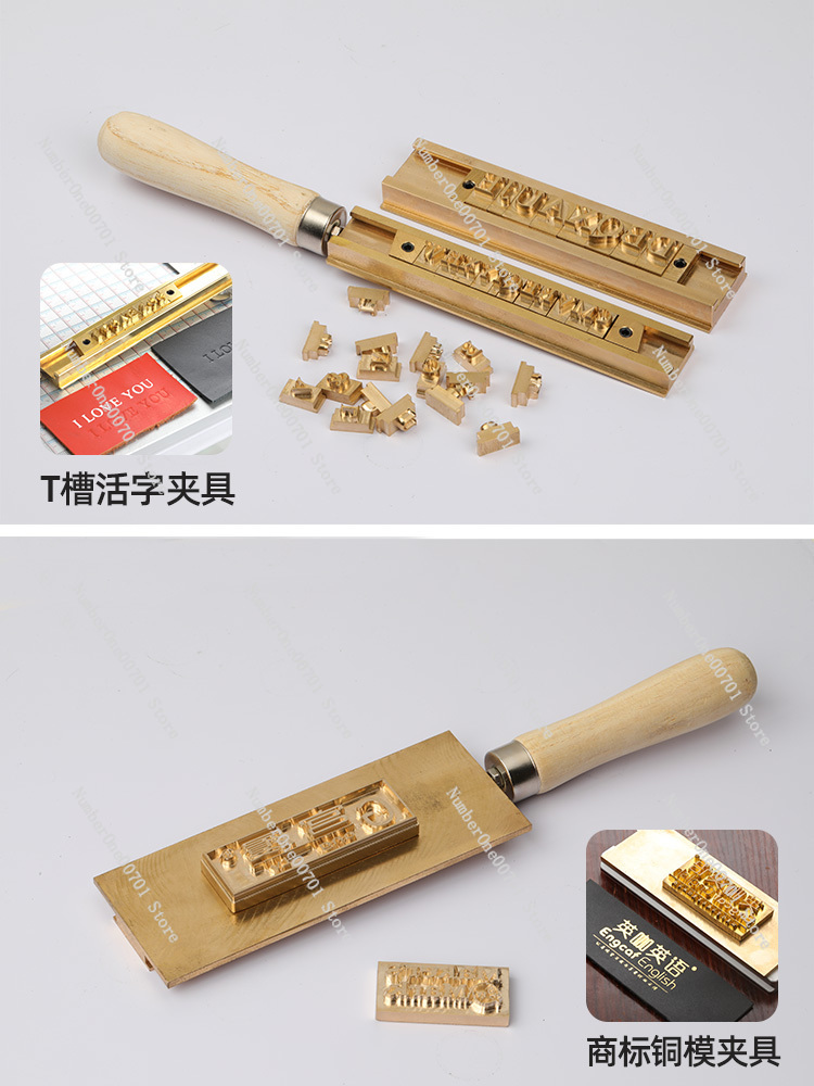 Mini Manual Brass Hot Stamping - Leatherwork Manual ulasan dan harga