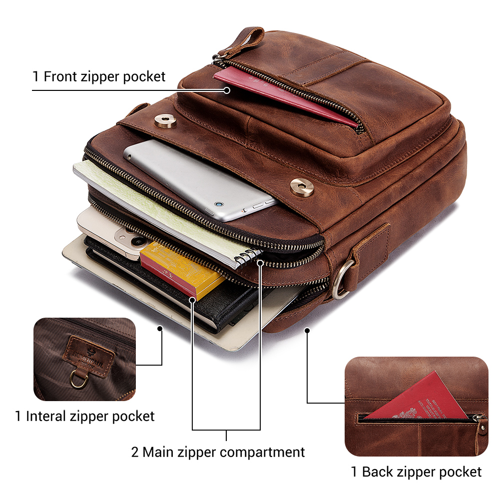 HUMERPAUL Genuine Leather Men' - Leatherwork Fasteners ulasan dan harga