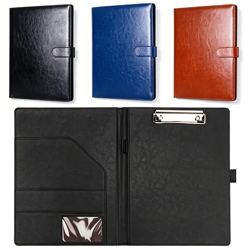 A4 Leather Business Portfolio  - Leather Work Folder ulasan dan harga