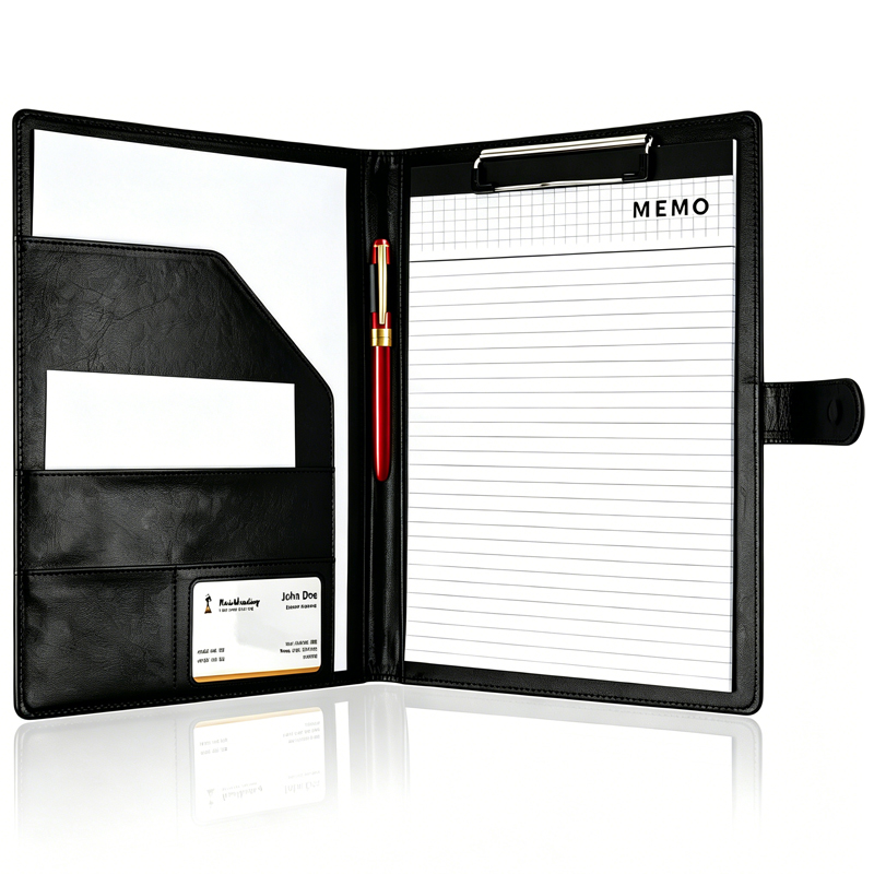 A4 Leather Business Portfolio  - Leather Work Folder ulasan dan harga