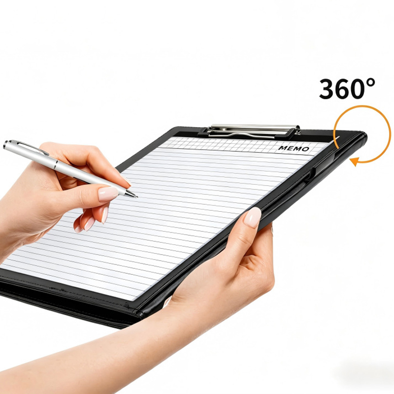 A4 Leather Business Portfolio  - Leather Work Folder ulasan dan harga