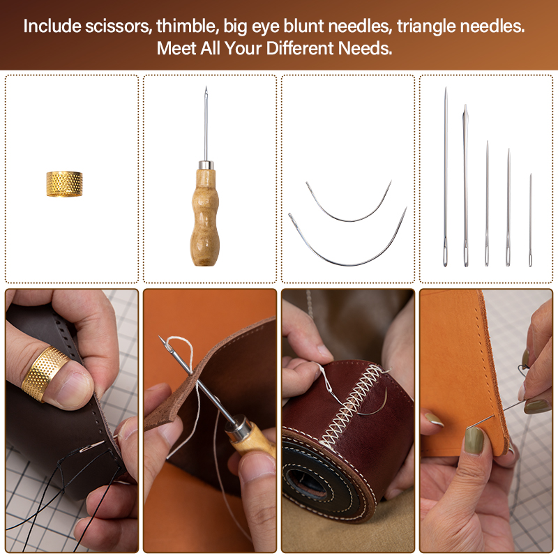 WUTA Leather Repair Kit Shoe S - Leatherwork Thread ulasan dan harga