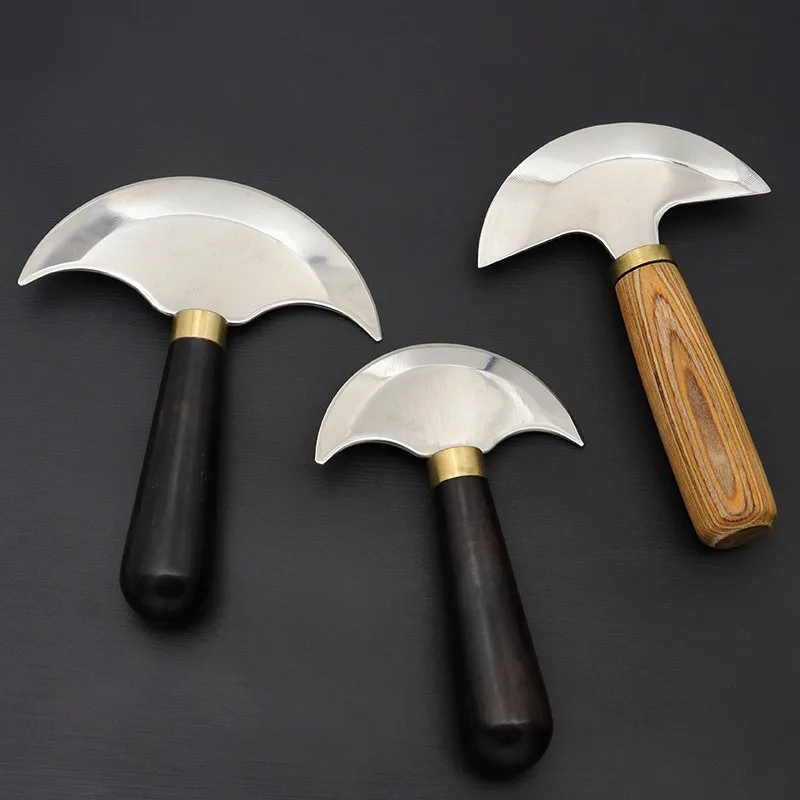Manual Leather Skiving Knife D - Leatherwork Manual ulasan dan harga