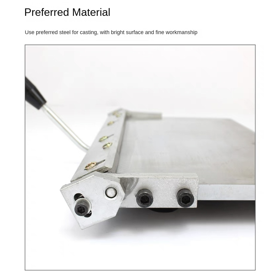 Stainless Steel Manual Folding - Leatherwork Manual ulasan dan harga