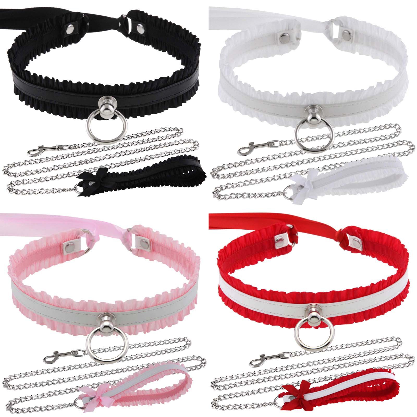 DIEZI Sexy Harajuku Lace Leath - Leatherwork Rings ulasan dan harga