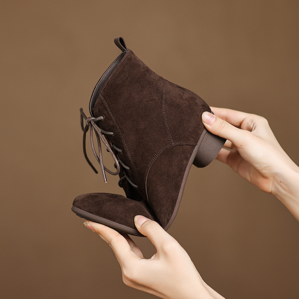 Aucegi Women Kid Suede Simple  - Leatherwork Manual ulasan dan harga