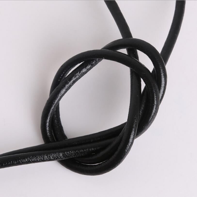 Single Strand Black Genuine Le - Leatherwork Thread ulasan dan harga