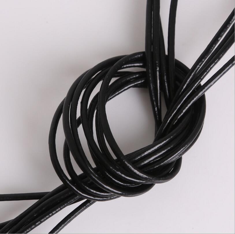 Single Strand Black Genuine Le - Leatherwork Thread ulasan dan harga