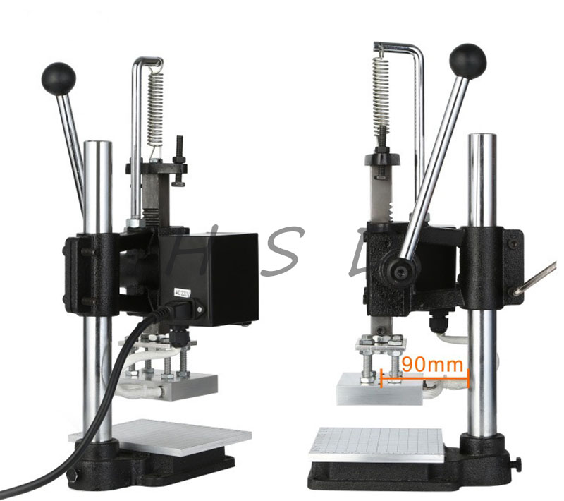 Manual Heat Press Stamping Mac - Leatherwork Manual ulasan dan harga