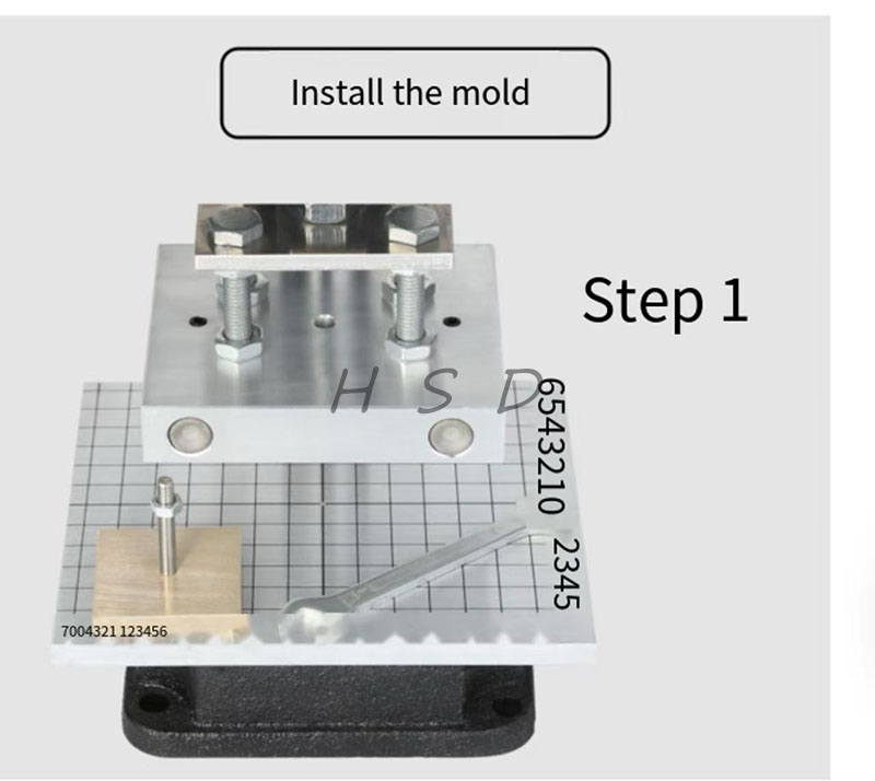 Manual Heat Press Stamping Mac - Leatherwork Manual ulasan dan harga