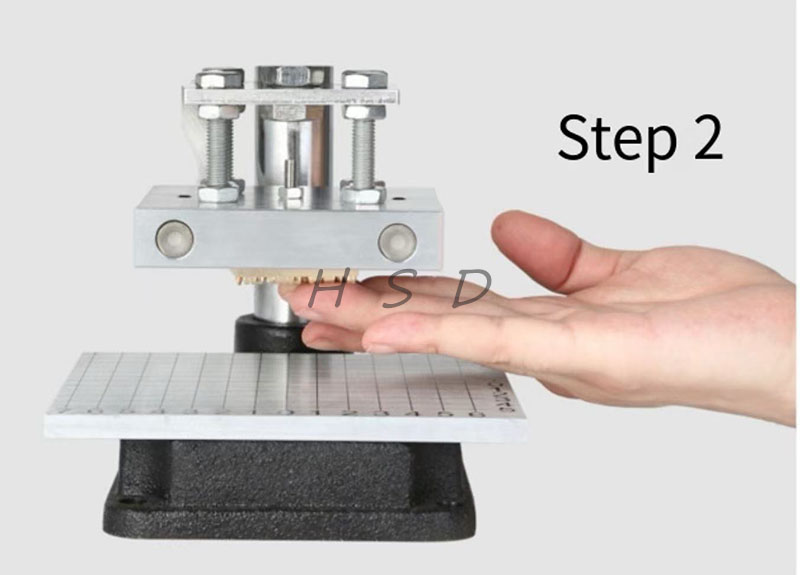Manual Heat Press Stamping Mac - Leatherwork Manual ulasan dan harga