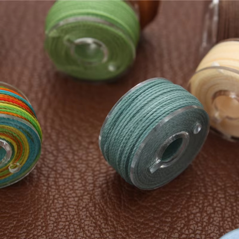 0.45/0.55/0.65mm Round Wax Thr - Leatherwork Thread ulasan dan harga