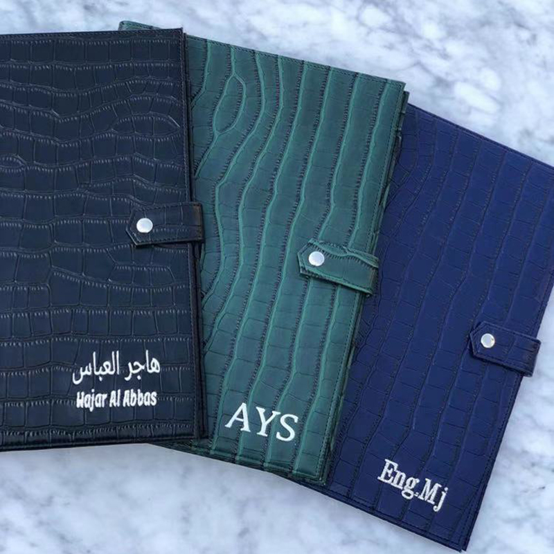 TOPHIGH Newly Office Women Cro - Leather Work Folder ulasan dan harga