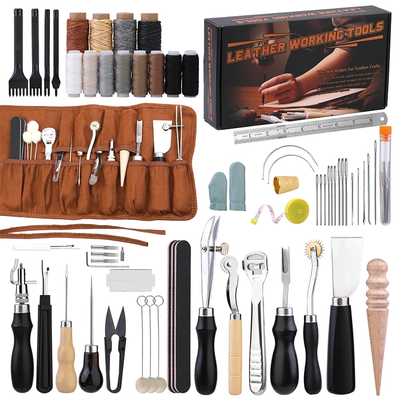 KRABALL Professional Leather C - Leatherwork Thread ulasan dan harga
